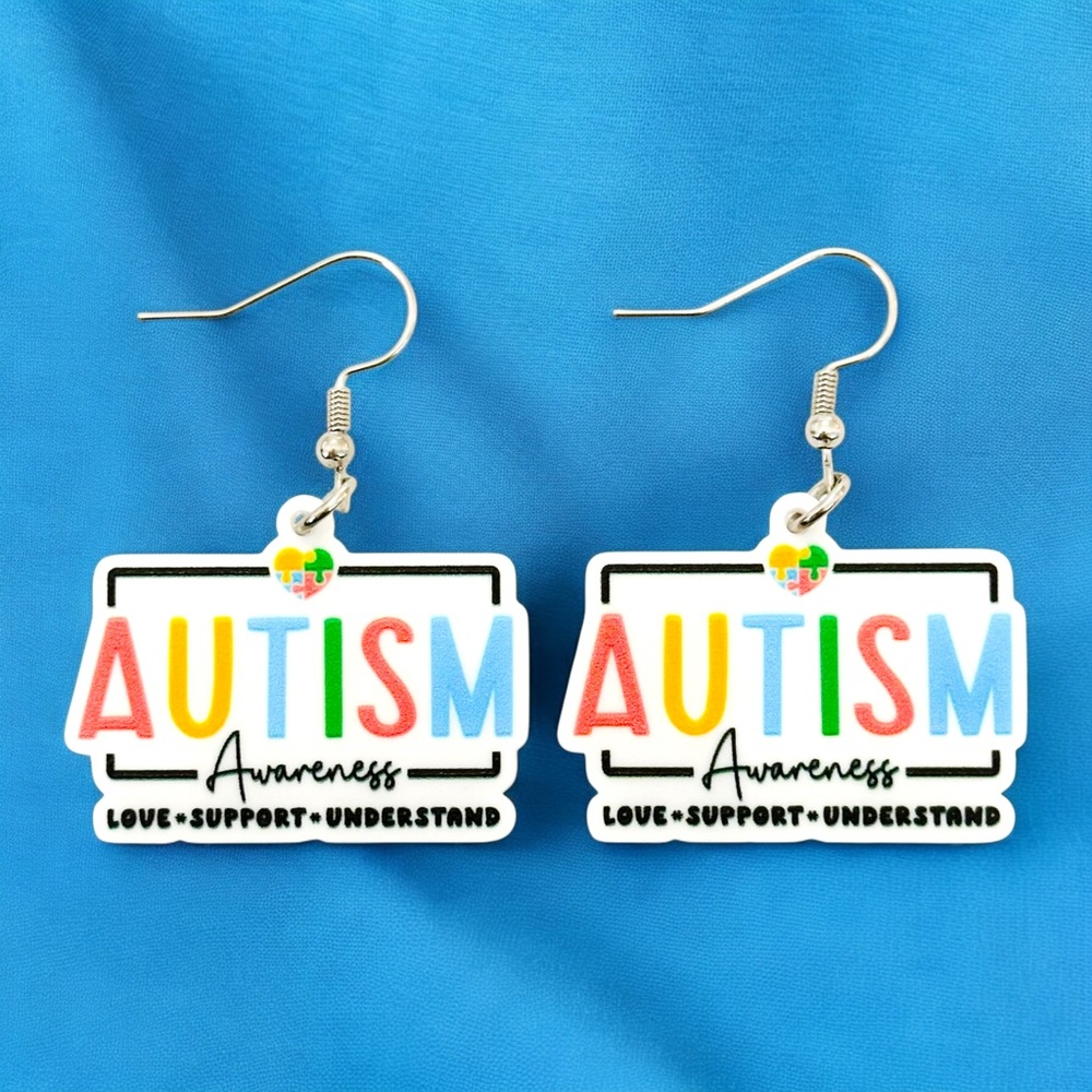 Autism Awareness Earrings